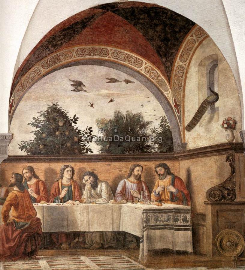 Last Supper 2 detail - 多梅尼科·基尔兰达约